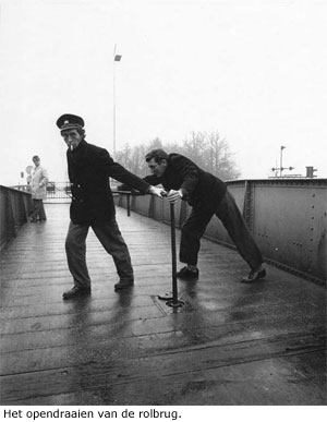 rolbrug opendraaien